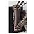 Barbara Bui Schultertasche aus Metallic-Leder Bronze - Ansicht 9