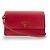 Prada Flap Vitello Move Small Roja