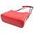 Chanel Gabrielle Hobo Matelassé in Pelle di Vitello Invecchiata Medium Rosso - vista 6