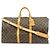 Louis Vuitton Keepall Bandouliere Monogram Canvas 55 Marrone