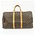 Louis Vuitton Keepall Bandouliere Monogram Canvas 55 Marrone - vista 2