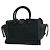Autre Marque Saint Laurent Monogram Cabas Downtown Raffia and Leather Baby Negro - vista 2