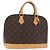 Louis Vuitton Alma Monogram Canvas PM Marron - vue 3