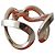 Hermès HERMES Bracciale ETREINTE Argento Massiccio Modello Rarissimo!