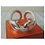 Hermès HERMES Bracciale ETREINTE Argento Massiccio Modello Rarissimo! - vista 6
