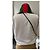 Cachecol Gucci GG Supreme em lã com banda Web Vermelho Bege Verde - vista 6