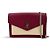 Bolsa Louis Vuitton Lockme Chain em couro Leste-Oeste Vermelho