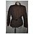Chaqueta Aspesi Angiolina de nailon marrón con cinturón Castaño - vista 2