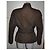 Chaqueta Aspesi Angiolina de nailon marrón con cinturón Castaño - vista 4