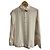 Autre Marque Camisa Saint Laurent écru T.40 Beige