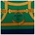 Foulard di seta Hermès Eperon D Or Blu 90 Scarves - vista 3