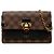 Borsa a tracolla Louis Vuitton Vavin Wallet on Chain in Damier Ebene nero