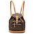 Brown Louis Vuitton Monogram Mini Montsouris Backpack