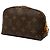 Necessaire PM Monogram Louis Vuitton castanho Marrom - vista 2
