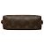 Necessaire PM Monogram Louis Vuitton castanho Marrom - vista 3
