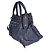 Borsa Velo Balenciaga Bleu Obscur Agneau Silver Hardware Blu - vista 3