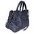 Borsa Velo Balenciaga Bleu Obscur Agneau Silver Hardware Blu - vista 4