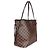 Louis Vuitton Damier Ebene Canvas Neverfull MM Marrom - vista 2