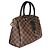 Louis Vuitton Odeon Tote PM aus schwarzem Damier Ebene Canvas Braun - Ansicht 4