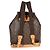 Zaino Louis Vuitton Vintage Monogram Canvas Montsouris GM Marrone - vista 2