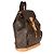Zaino Louis Vuitton Vintage Monogram Canvas Montsouris GM Marrone - vista 4