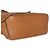 Mini borsa Puzzle Loewe in vitello grana Tan Marrone - vista 7
