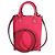 Louis Vuitton Hot Pink Epi Sac Plat XS Rosa - vista 2