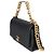 Gabrielle Borsa a patta Chanel Mini Bracelet On Chain in pelle caviar matelassé nera Nero - vista 3
