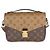 Louis Vuitton Reverse Monogram Canvas Pochette Metis Braun - Ansicht 8
