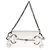 Borsa a tracolla Gucci Small Horsebit Chain in nappa bianca matelassé verticale Bianco