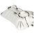 Borsa a tracolla Gucci Small Horsebit Chain in nappa bianca matelassé verticale Bianco - vista 6