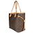 Louis Vuitton Monogram Canvas Neverfull MM Marrone - vista 3