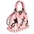Louis Vuitton Pink Epi Chain Flower Alma BB Rosso - vista 4