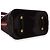 Louis Vuitton Burgundy Patent Monogram Ombré Alma BB Nero - vista 5