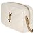 Autre Marque Borsa camera mini Loulou in pelle d'agnello monogramma chevron Crema di Saint Laurent Bianco - vista 3