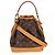 Louis Vuitton Archive Monogram Canvas Noe Cargo Marrone - vista 2
