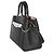 Borsa Louis Vuitton Black Epi Marelle Tote MM Nero - vista 3