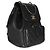Gabrielle Chanel Black Quilted Caviar Business Affinity Backpack - view 4