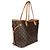 Louis Vuitton Monogram Canvas Neverfull MM Braun - Ansicht 4