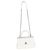Gabrielle Chanel Mini Coco Top Handle Tasche aus Silver Chevron Caviar Leder - Ansicht 5