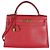 Hermès Rouge Vif Courchevel Kelly Sellier 32 GHW Rosso - vista 8