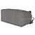Louis Vuitton Grey Grained Calfskin Aerogram City Keepall Marrone - vista 6