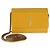 Autre Marque Saint Laurent Mini Minaudière Vicky de Plexiglass Amarillo