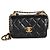 Gabrielle Borsa a patta Mini Perfect Fit in vitello trapuntato nero Chanel - vista 8