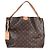 Louis Vuitton Monogram Canvas Graceful MM Marron - vue 8