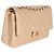 Gabrielle Borsa Chanel Jumbo Double Flap in pelle caviar matelassé beige - vista 4