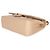 Gabrielle Borsa Chanel Jumbo Double Flap in pelle caviar matelassé beige - vista 6