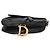 Mini bolso Saddle Christian Dior de piel de becerro granulada negra - vista 6