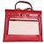 Hermès Rouge Piment Vache Hunter Berline Herbag Zip 31 PM PHW Rot - Ansicht 2
