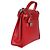 Hermès Rouge Piment Vache Hunter Berline Herbag Zip 31 PM PHW Rot - Ansicht 4